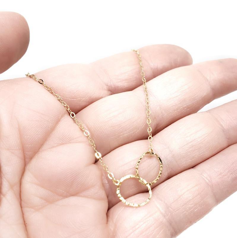 Necklace - Infinity 14K Gold-fill by Foamy Wader