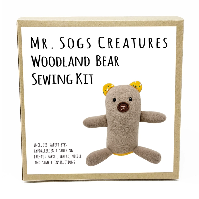 DIY Kit - Woodland Creature (Bear) by Mr. Sogs