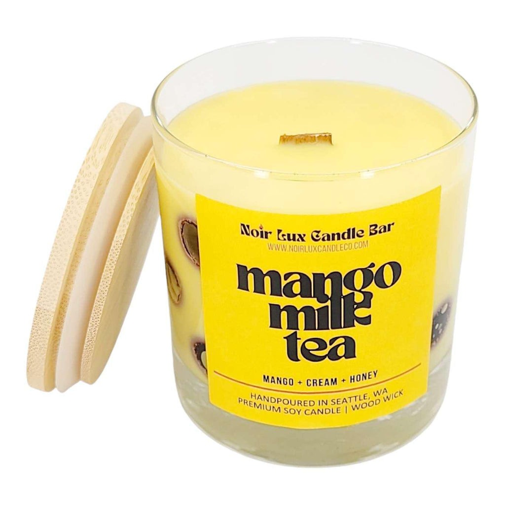 Candle - Mango Milk Tea Boba by Noir Lux Candle Co.