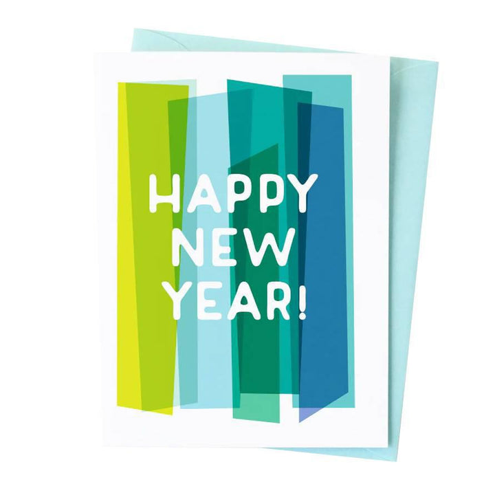 Card - Holiday - New Year Streamers by Graphic Anthology