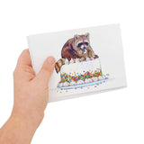 Card - Birthday - Birthday Bandit (Raccoon) by Shawn Braley, image 2 of 2