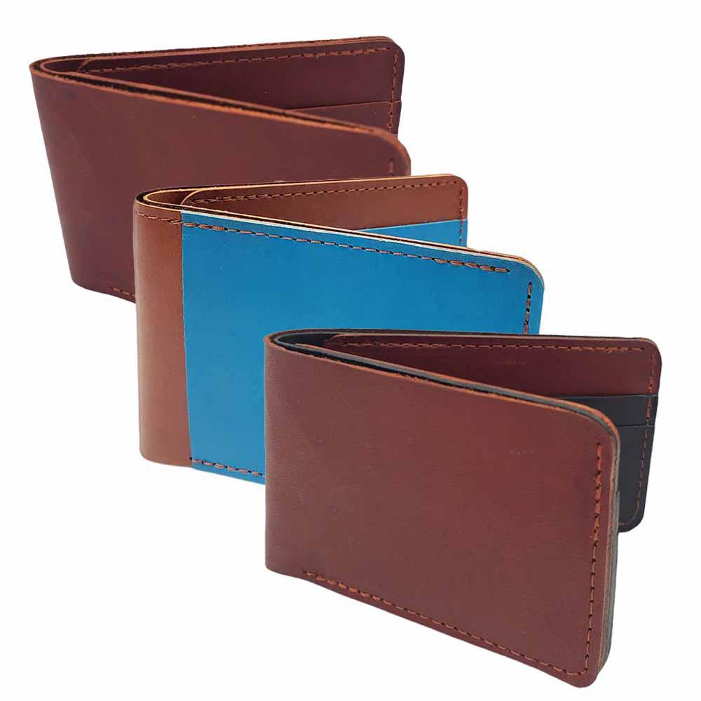 Bifold Wallets - Brown Leather (Assorted Colors) by Hold Supply Company