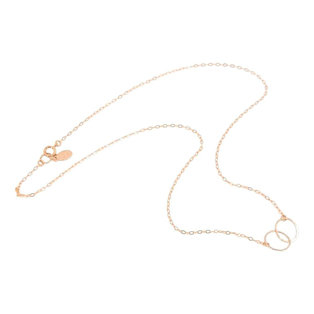 Necklace - Infinity (14k Rose Gold Fill) by Foamy Wader