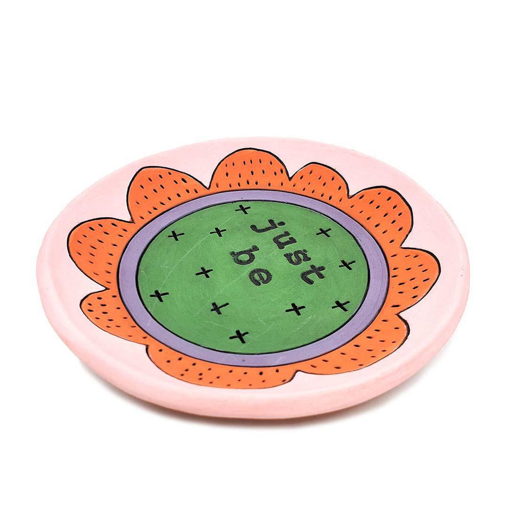 Ring Dish - 5in - Just Be (Assorted Colors) by Leslie Jenner Handmade