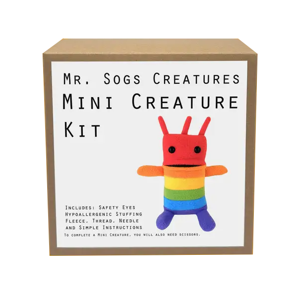 DIY Kit - Mini Creature (Assorted Colors) by Mr. Sogs
