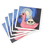 Sticker - Marty's Pink Floatie by Mandy Greear, image 3 of 3