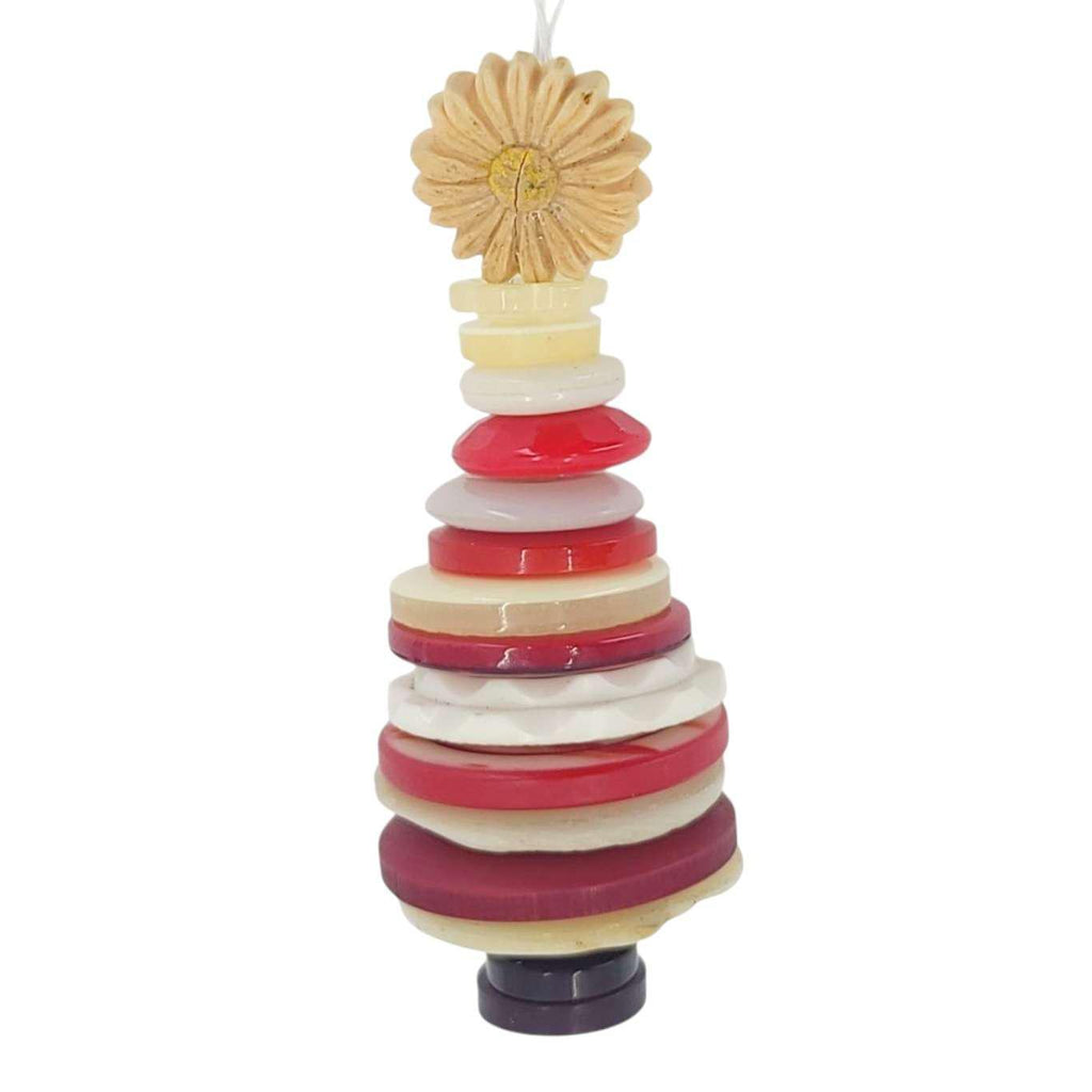 Ornament - Button Tree (Assorted) by XV Studios