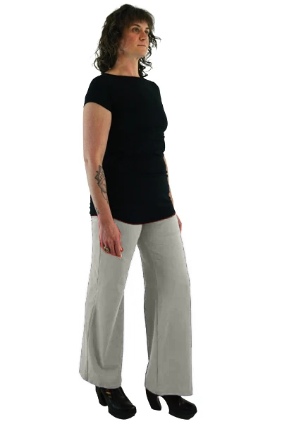 (20% Off) Pants - Heather Smoke Gray Breezy Pants (Sizes M-XL Only) by Texture Clothing