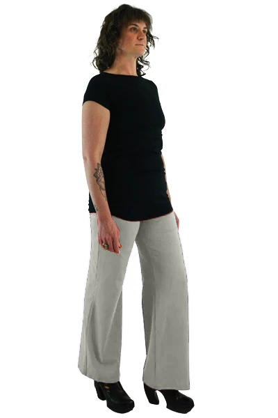 Pants - Heather Smoke Gray Breezy Pants (Sizes M, L, XL Only) by Texture Clothing