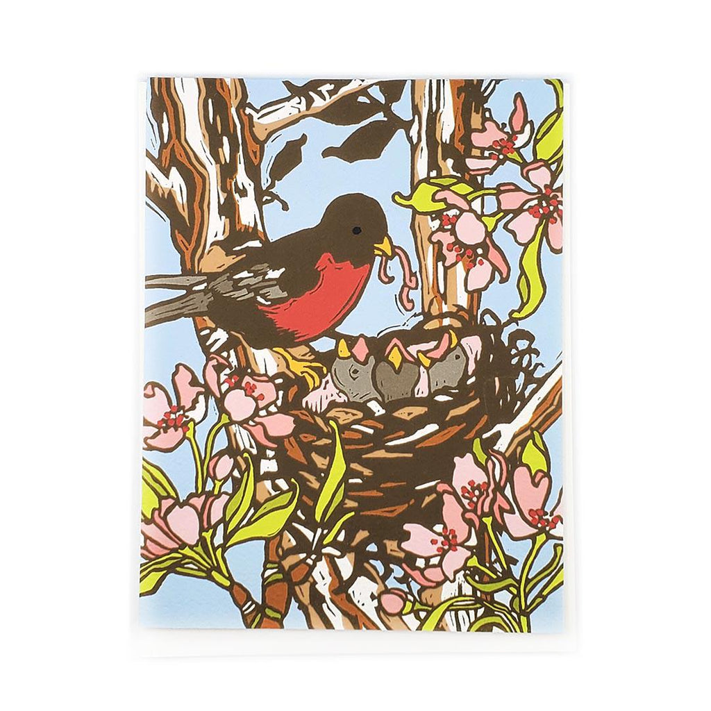 Card - All Occasion - Mama Robin by Little Green