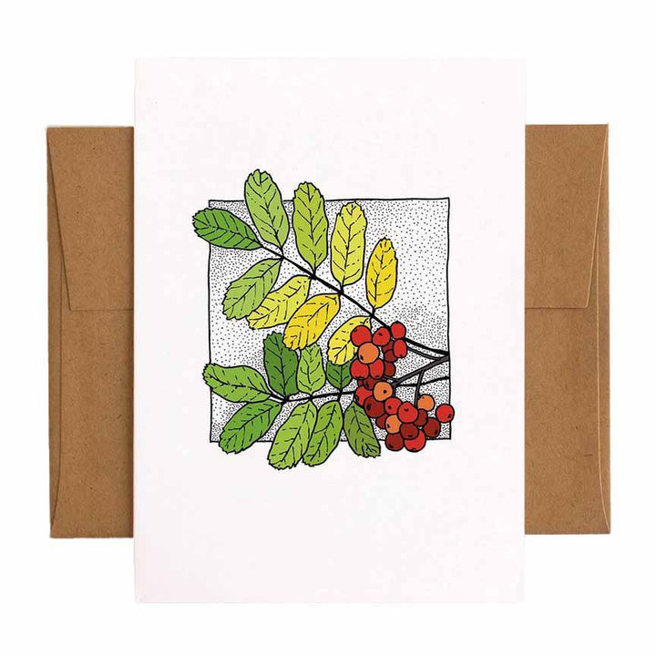 Card - All Occasion - Sitka Mountain Ash by Lauren Nishizaki Designs