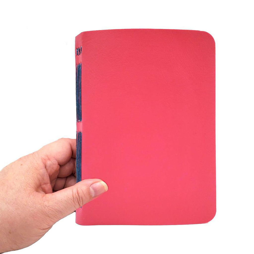 Journal - Pink Mixed Paper Notebook (Large or Small) by Original Brooks