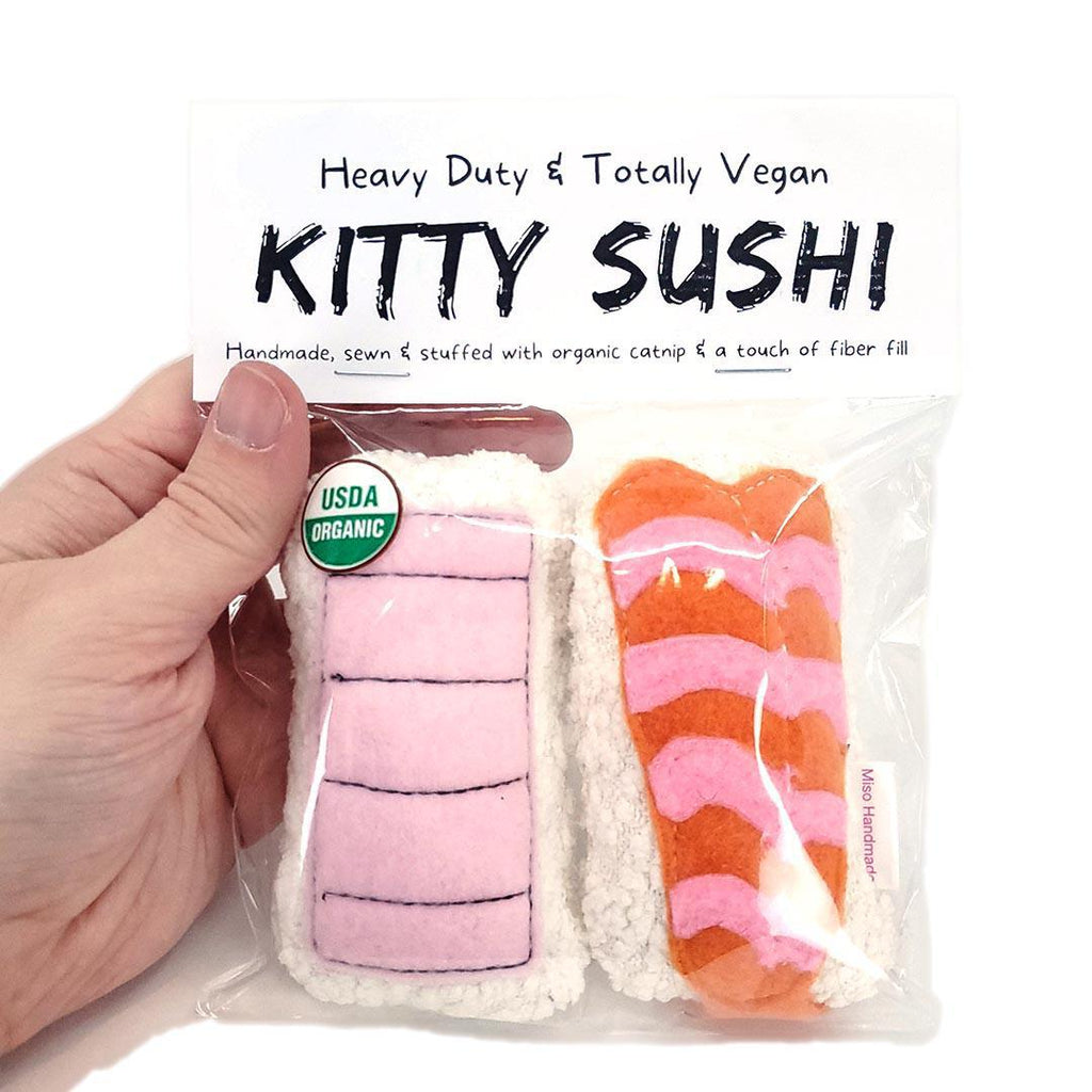 Cat Toy - Sushi (Set of 2) by Miso Handmade