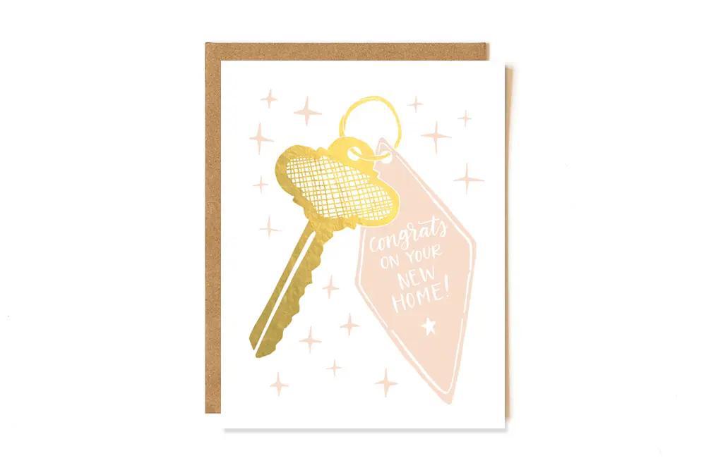 Card - Housewarming - Congrats on Your New Home Key by 1Canoe2