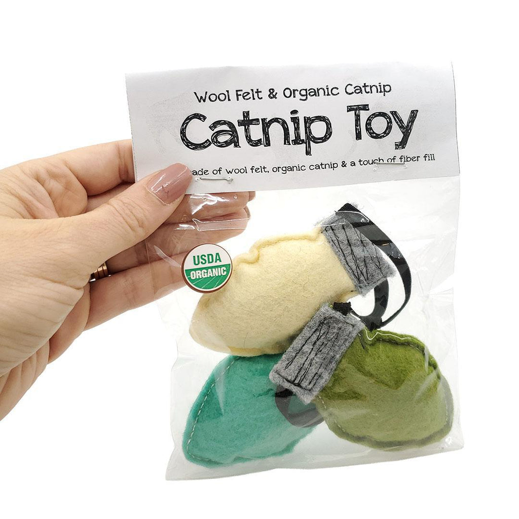 Cat Toy - Christmas Lights (Set of 3) by Miso Handmade