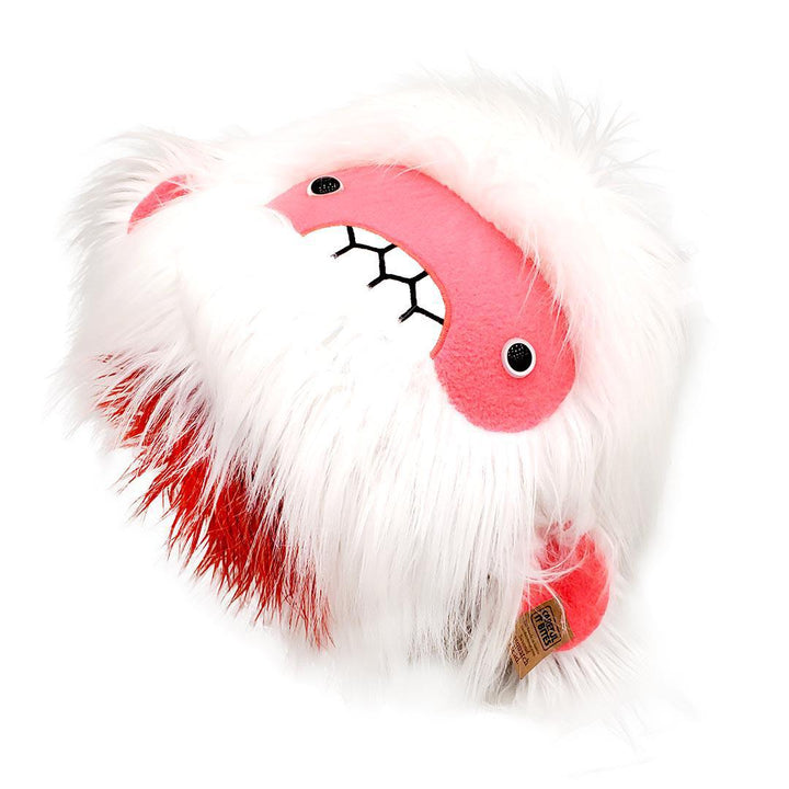 Large Yeti Head  - White with White Eyes by Careful It Bites