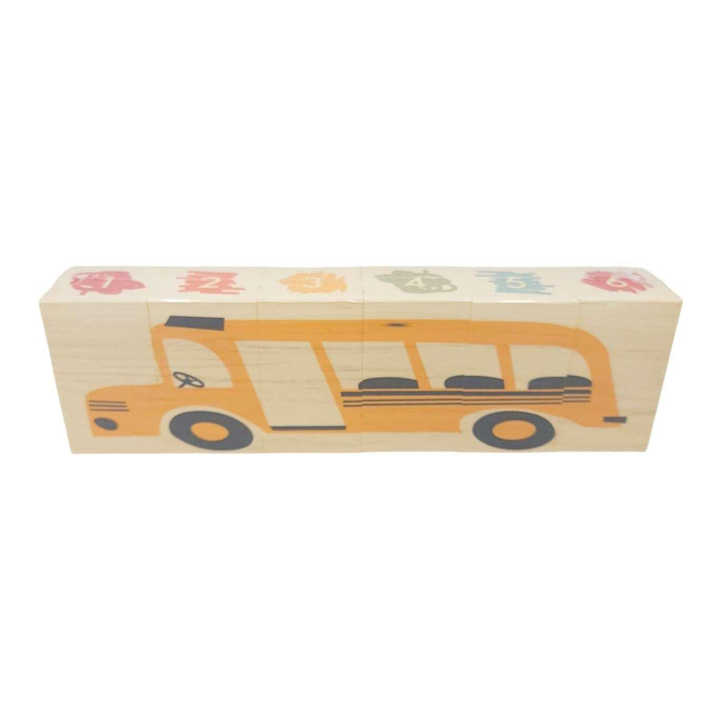 Blocks - School Blocks (Set of 6) by Uncle Goose