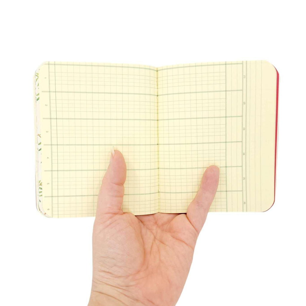 Journal - Red Mixed Paper Notebook (Large or Small) by Original Brooks