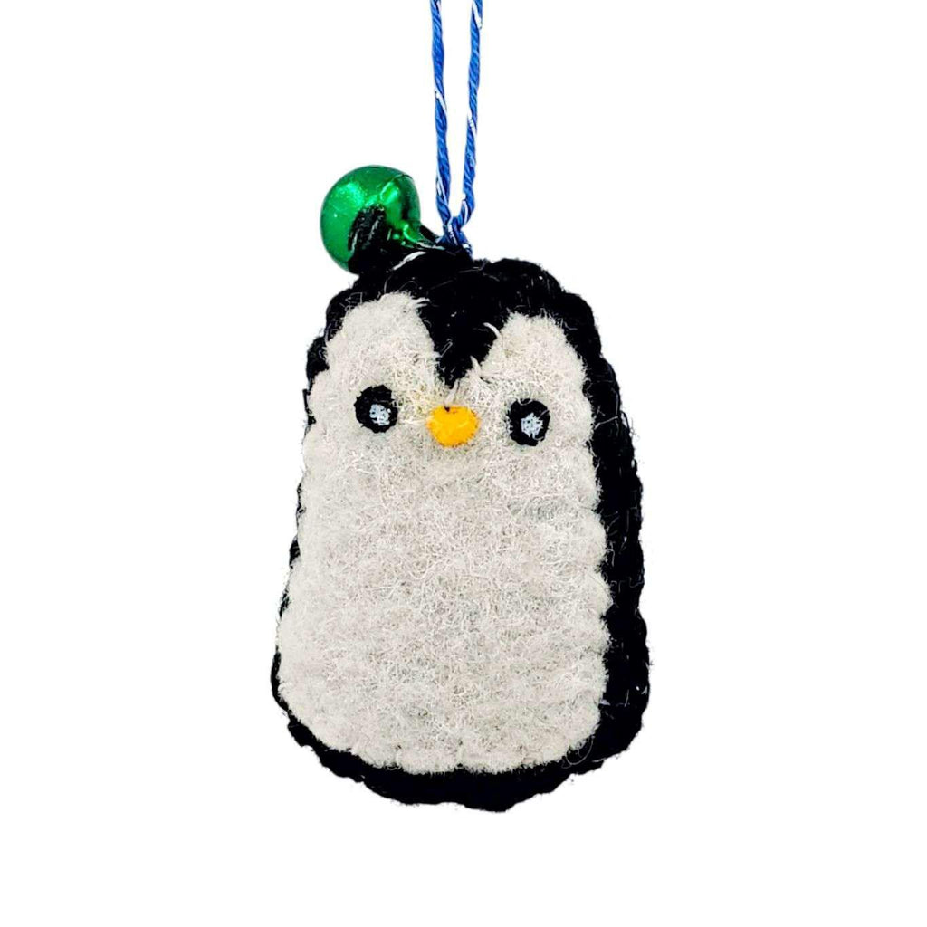 Ornament - Penguin with Bell (Black) by Moyo Workshop