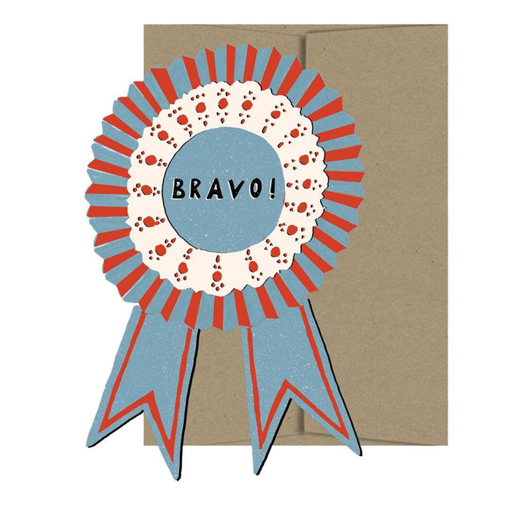 Card - Congratulations - Bravo Medallion by Isatopia