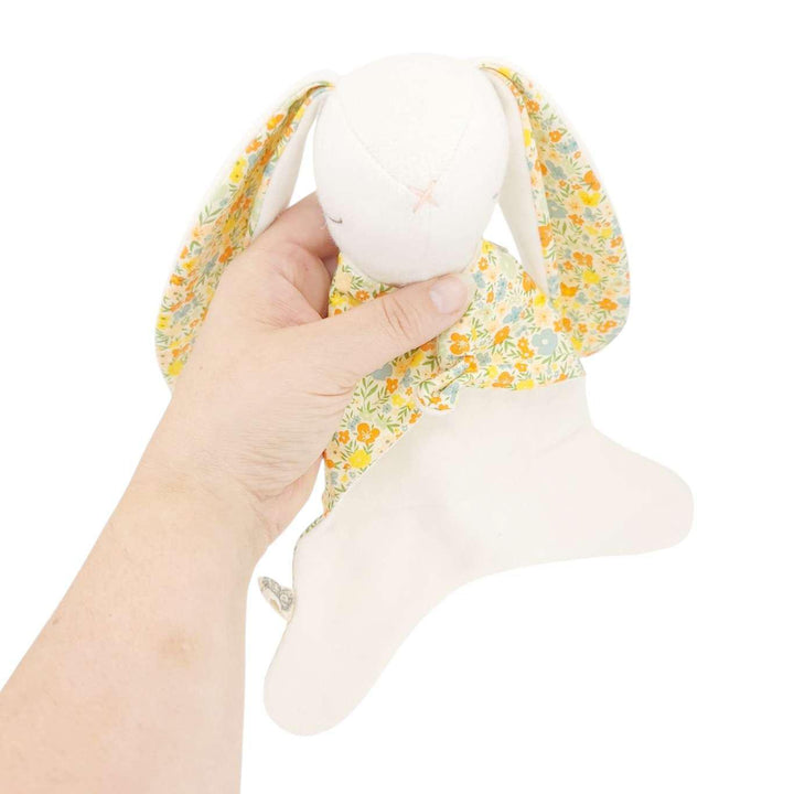 Plush - Bunny Snuggle Lovey (Floral Blush) by The Bird & Elephant