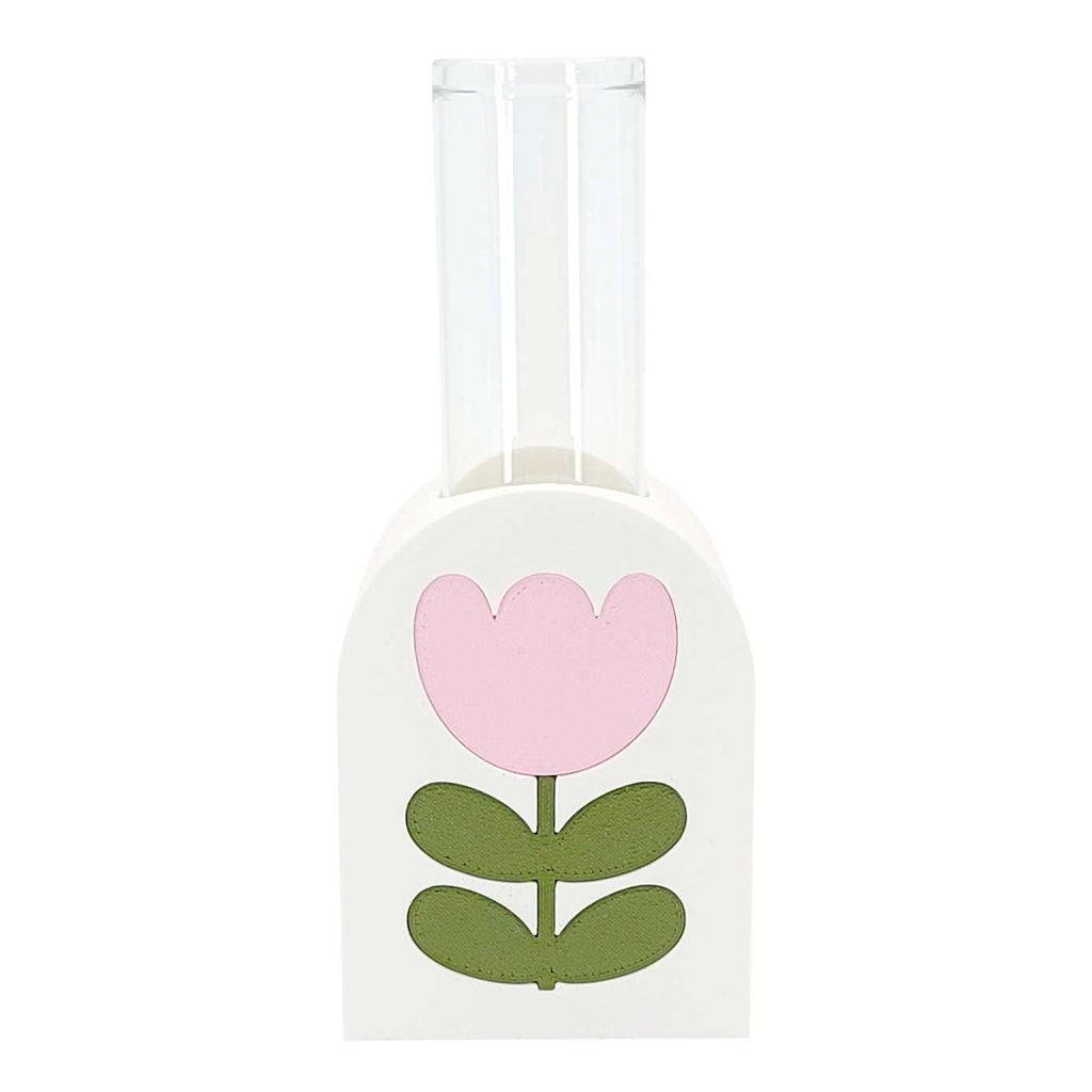 Vase - Tulip (Matte Pink) by Linda Makess