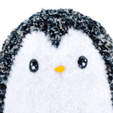 Plush Toy - Large Penguin (Black Speckle with Peach Heart) by Moyo Workshop, image 1 of 7