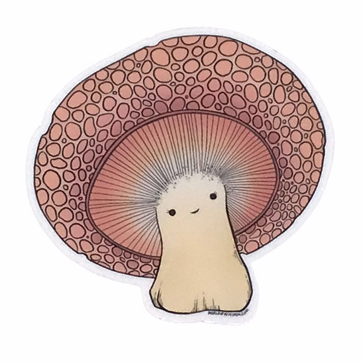 Sticker - Pink Mushroom by World of Whimm