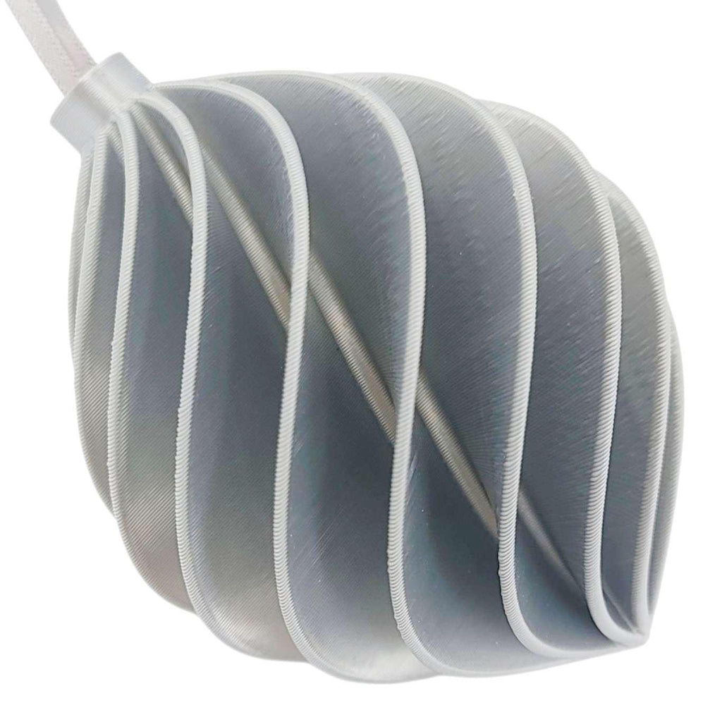 Ornament - Silver (Assorted Styles) by Rosebud Homegoods