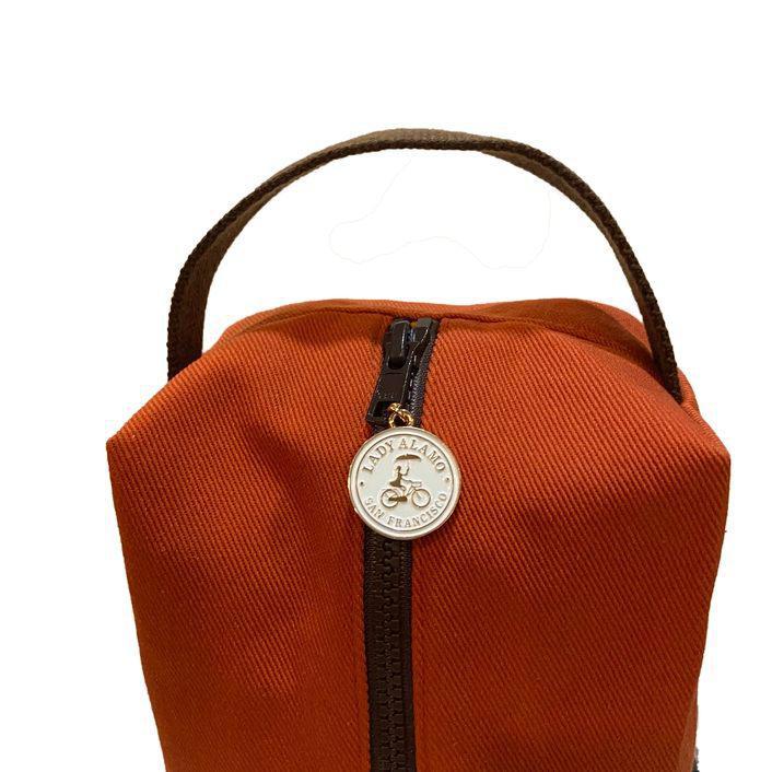 Box Zip - Dopp Kit (Terracotta) by Lady Alamo