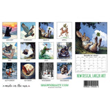 Calendar - The Art of Shawn Braley 2027 Calendar by Shawn Braley, image 6 of 6