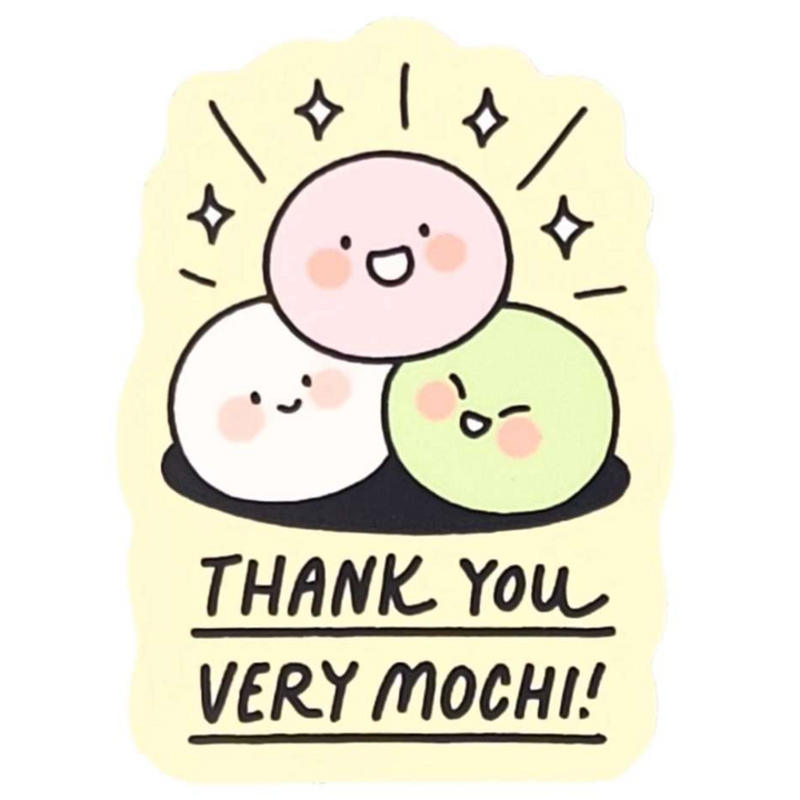Vinyl Stickers - Thank You Very MOCHI! by Mis0 Happy