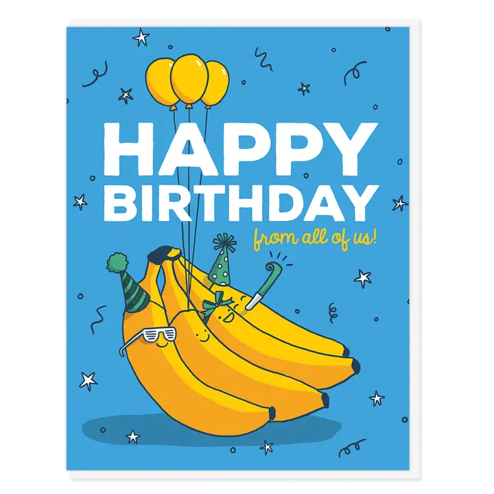 Card - Birthday - Bananas by Semi Sweet Press