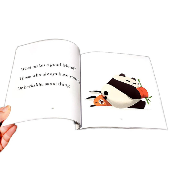 Book 1 - The Panda is Fat and Other Panda Haikus (Hard or Soft Cover) by Punching Pandas