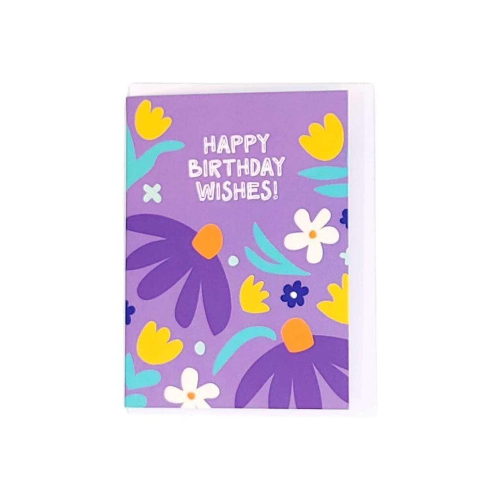 Card  - Birthday - Coneflower Mini Card by Graphic Anthology