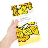 Tea Towel - Ginkgo by Lauren Nishizaki, image 2 of 3
