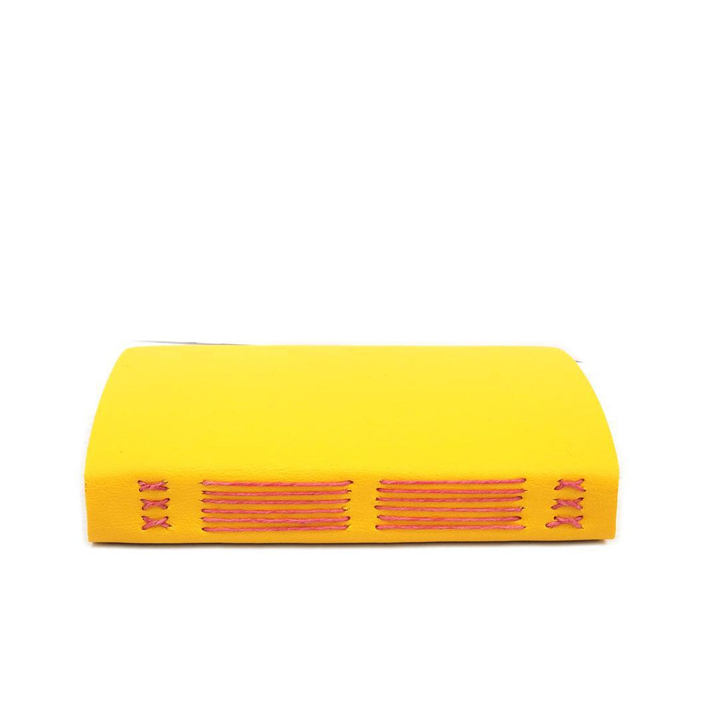 Journal - Yellow Mixed Paper Notebook (Large or Small) by Original Brooks