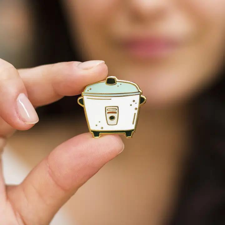 Enamel Pin - Rice Cooker by Occasionalish