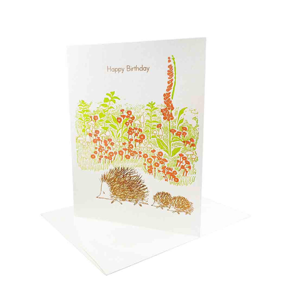 Card - Birthday - Hedgehogs Birthday by Ilee Papergoods