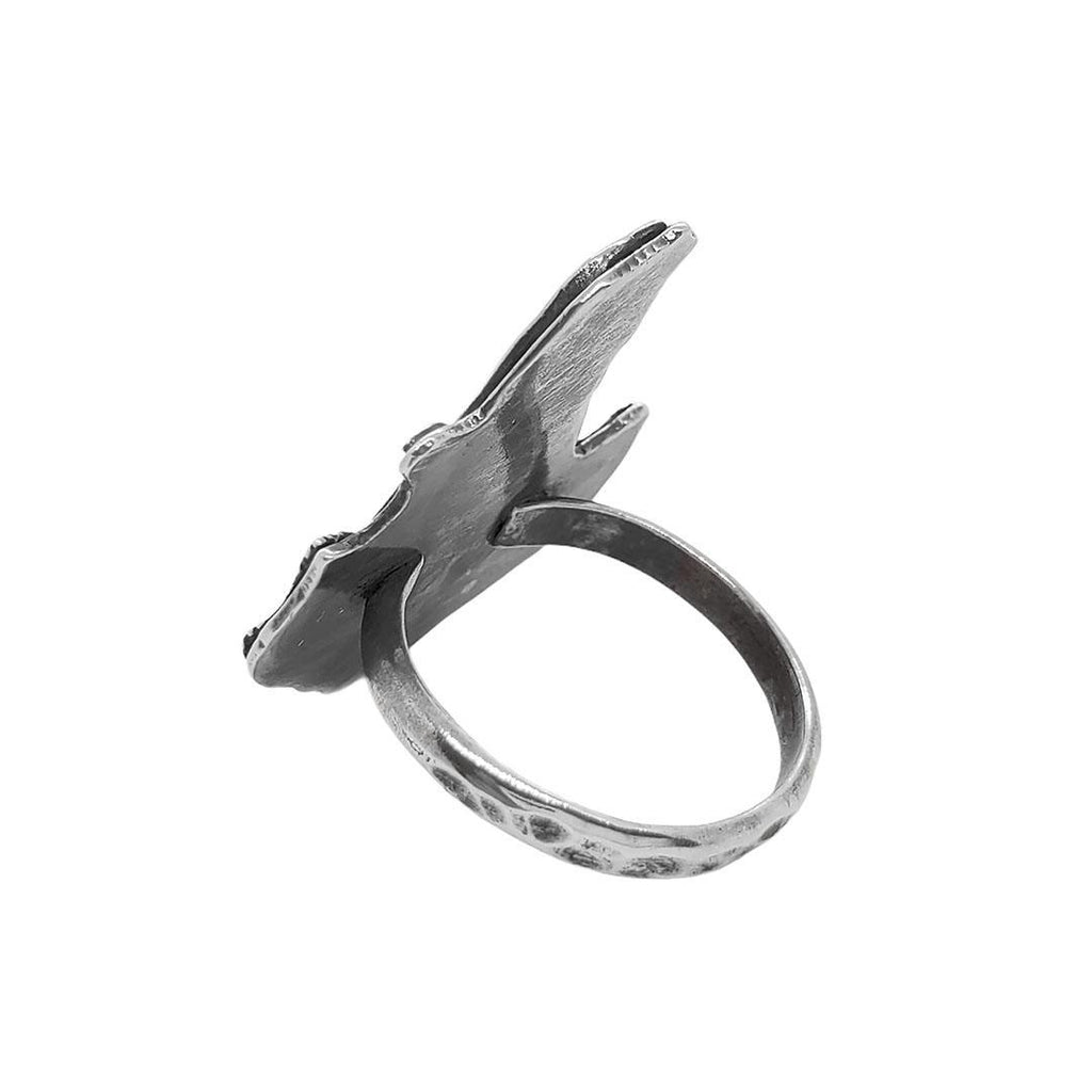 Ring - Single Meow Cat (Assorted Sizes) by Wanderlust Silver