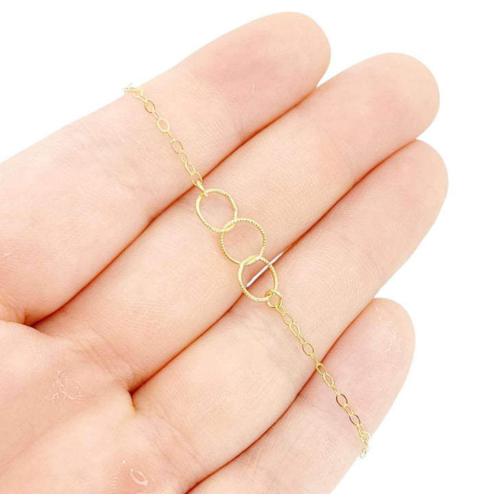 Bracelet - Trio (14k Yellow Gold Fill) by Foamy Wader