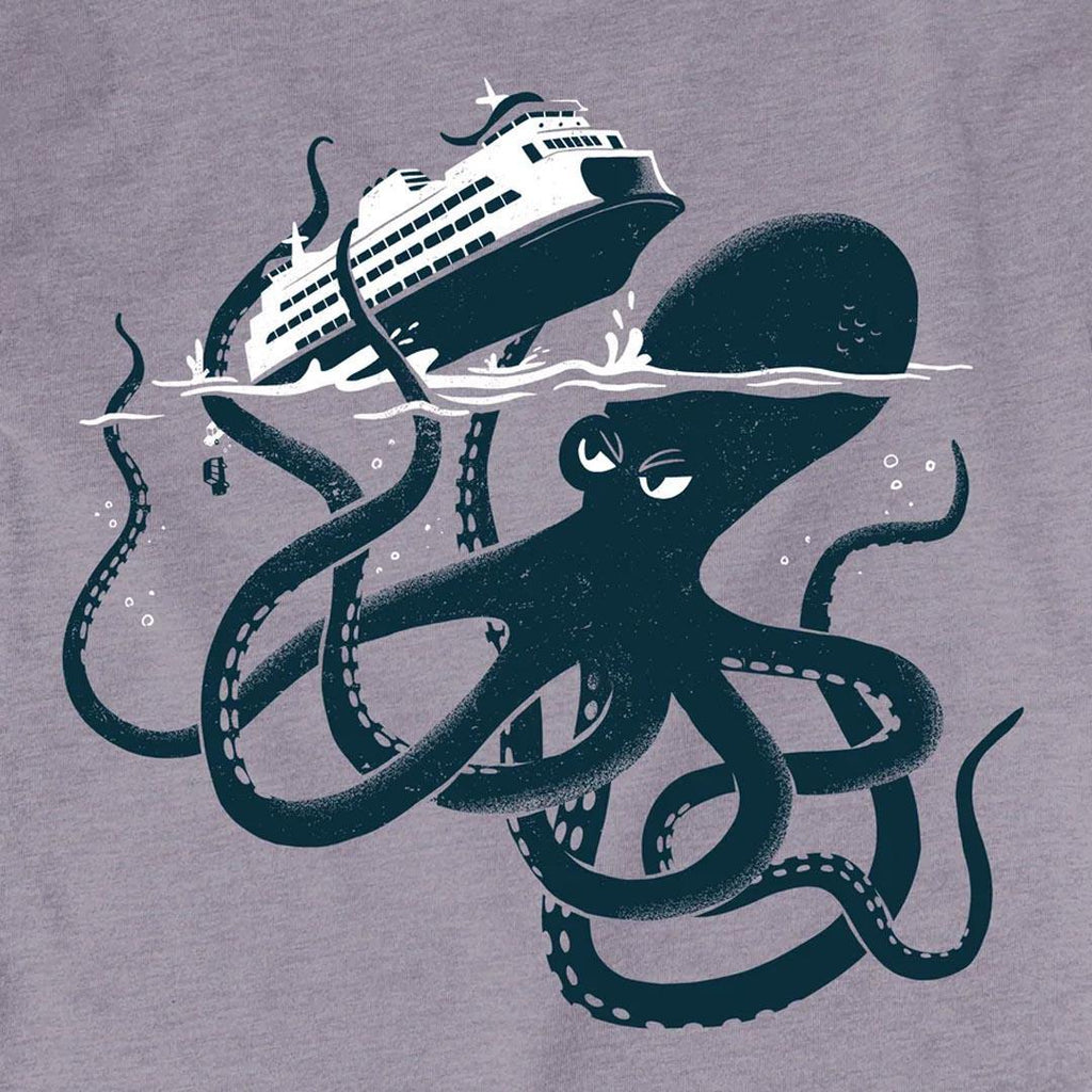 Kids Tee - Kraken Ferry Tee (2T - L) by Factory 43