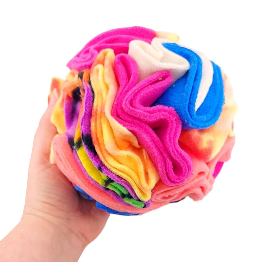 Pet Toy - 6in - Mini Snuffle Ball (Assorted Colors) by Superb Snuffles