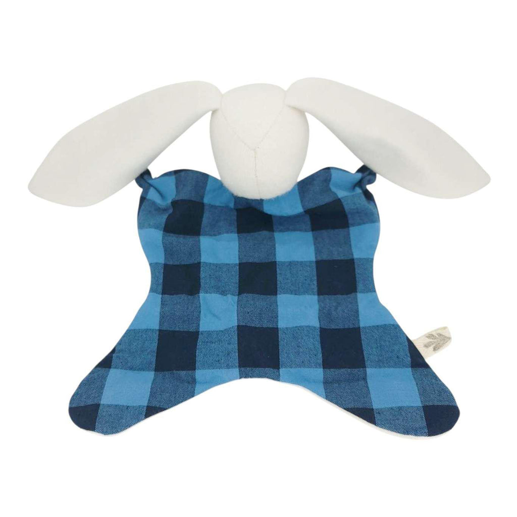 Plush - Bunny Snuggle Lovey (Carolina Indigo) by The Bird & Elephant