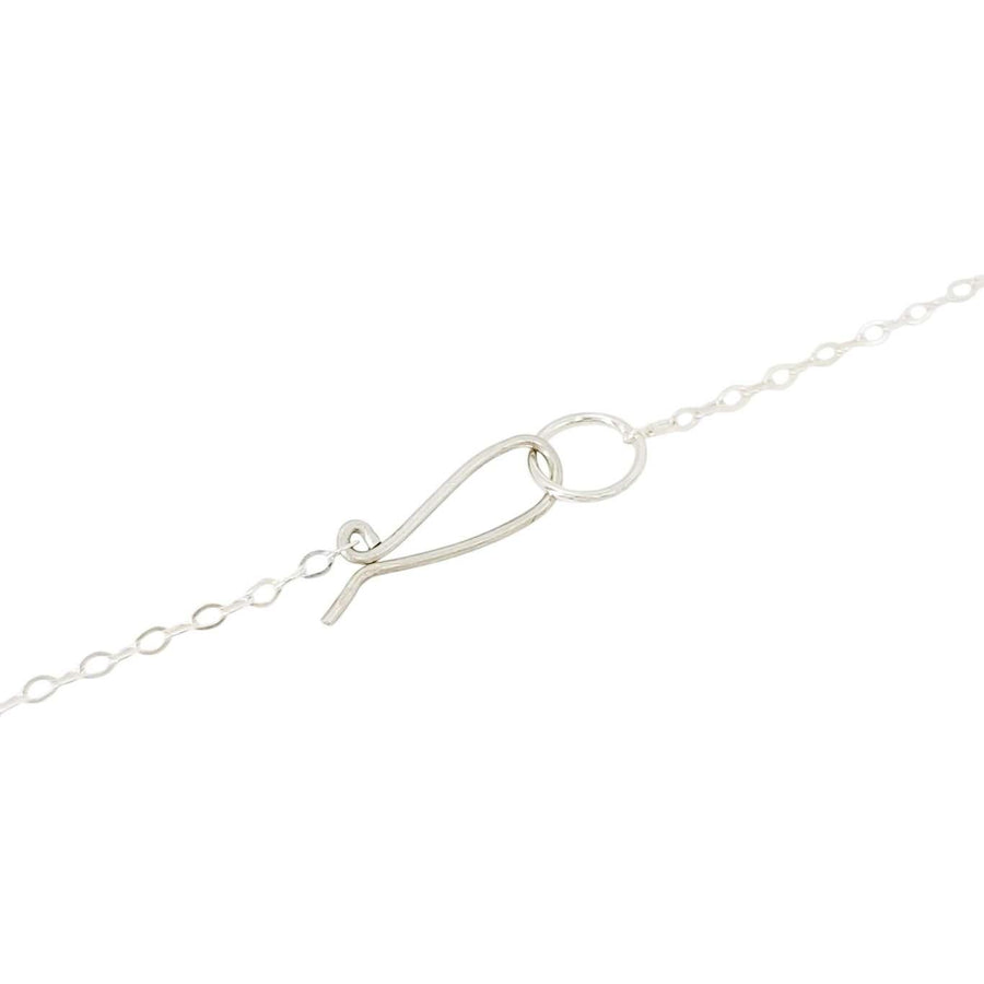 Necklace - Rays Crystal (Sterling Silver) by Fernworks, image 5 of 7