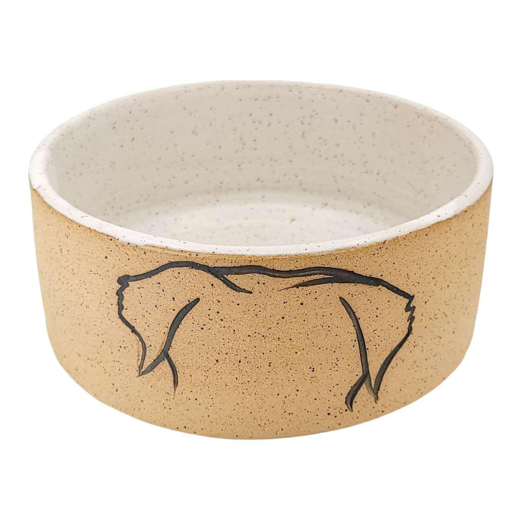 Pet Bowl - Mod Dog (Ceramic) by Hands On Ceramics