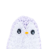 Plush Toy - Small Penguin (Light Purple with Pink Heart) by Moyo Workshop, image 1 of 6