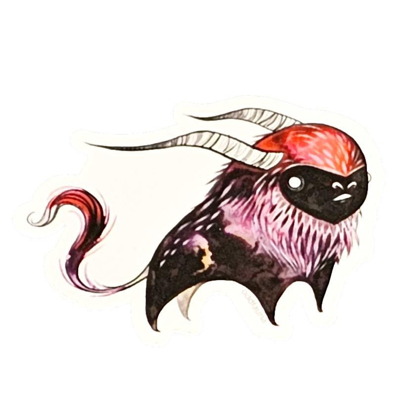 Stickers - Mighty Beast Vinyl Sticker by Odd Fauna