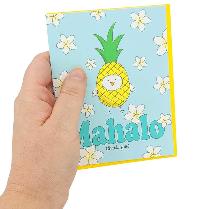 Card - Thank You - Pineapple Mahalo by Semi Sweet Press
