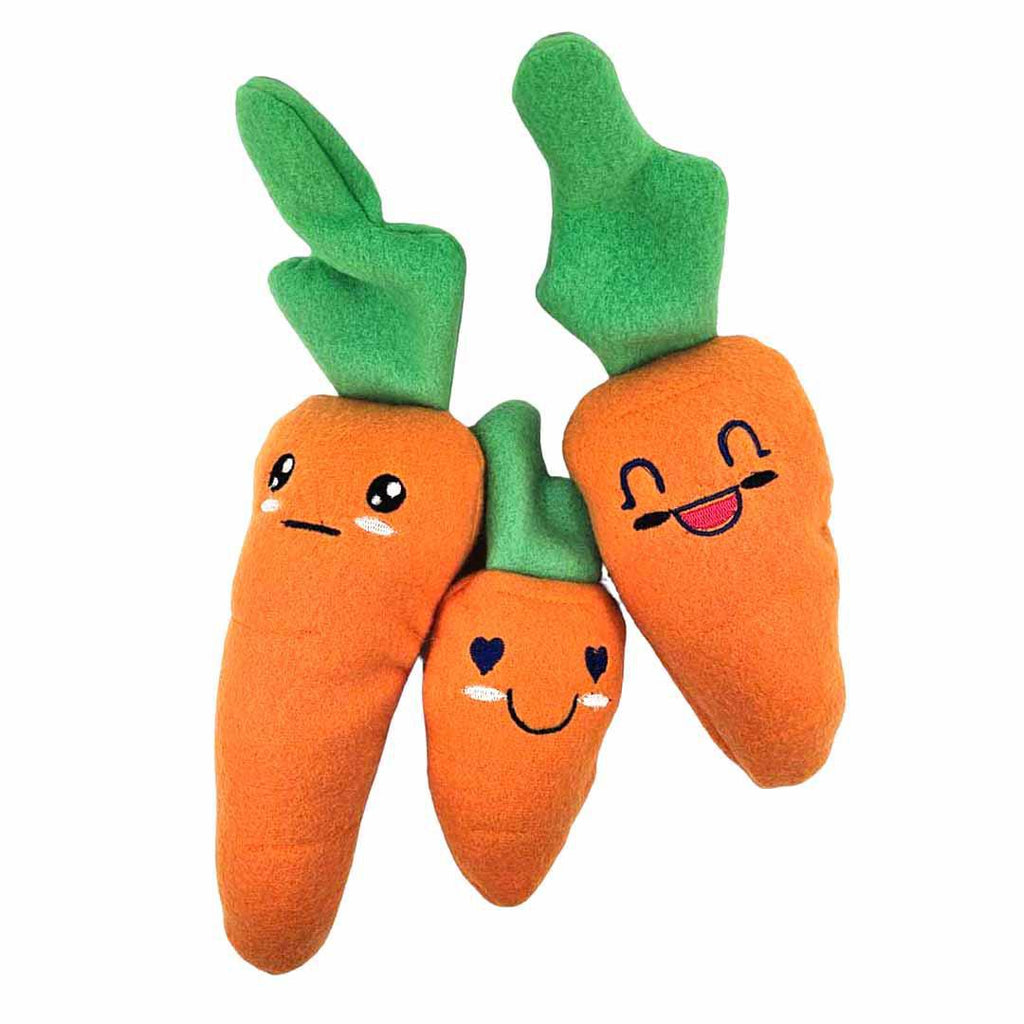 Plush - Carrot Plushies Bunch 2 (Assorted Expressions) by Tiny Tus